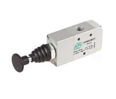 034103 Zawór sterowany ręcznie 3/2 NC - 1/4'' push-pull, monostabilny, seria A1 - API